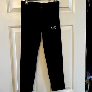Girls small under armor softball pants
